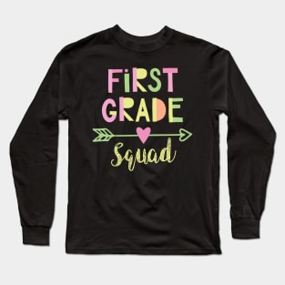 1st Grade Squad Long Sleeve T-Shirt